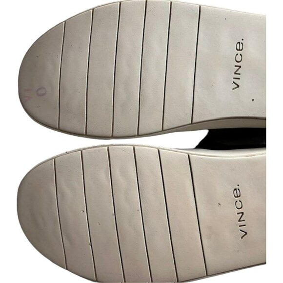 Vince Preston Slip on Suede Sneakers - Black - 9 - Picture 7 of 10